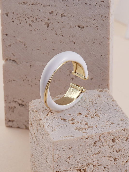 The Candy Finger Ring - Chalk White-SOHIRG6119