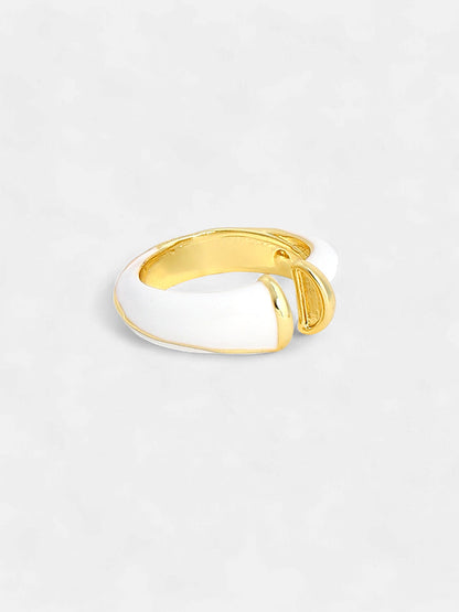 The Candy Finger Ring - Chalk White-SOHIRG6119