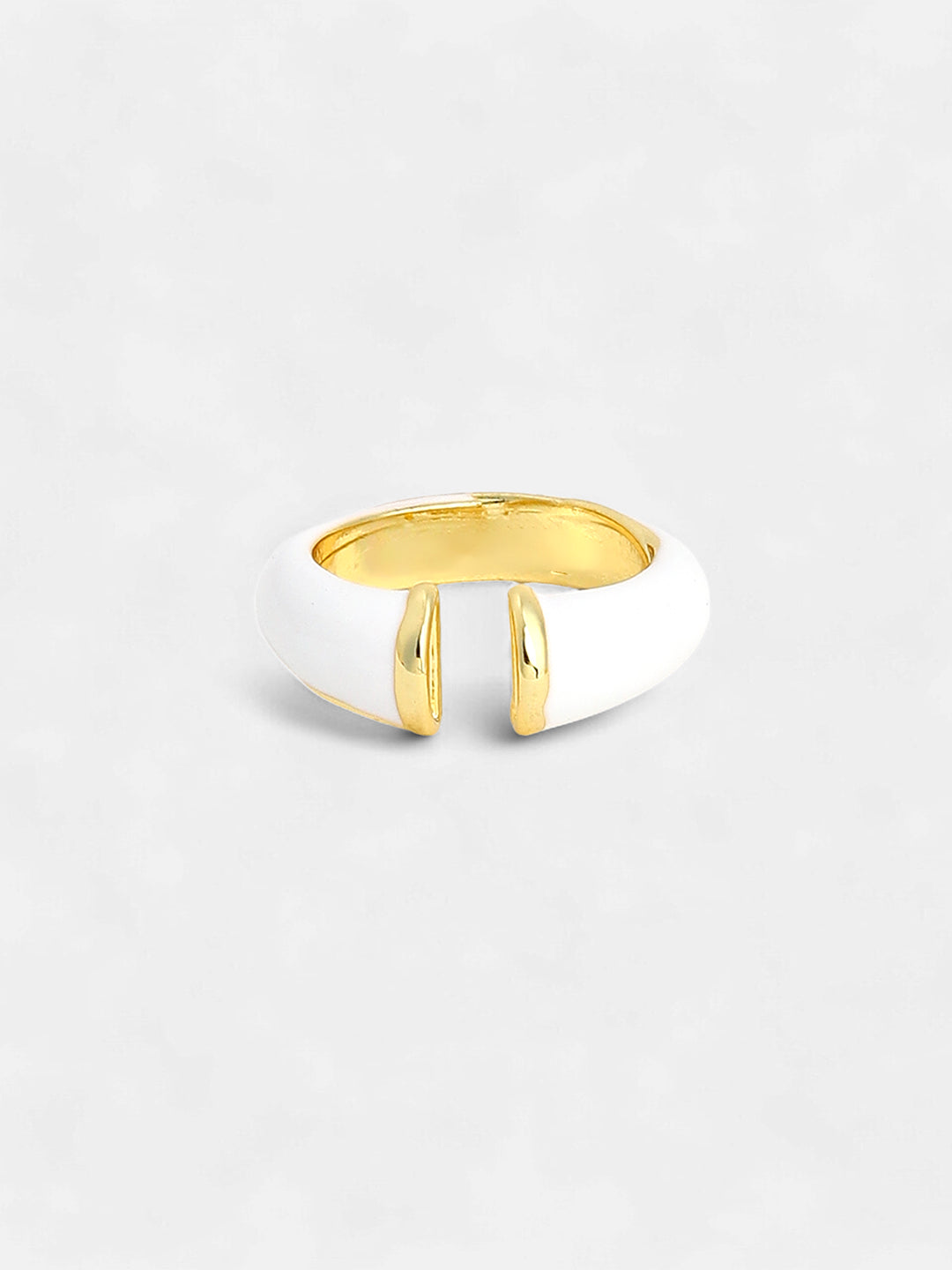 The Candy Finger Ring - Chalk White-SOHIRG6119