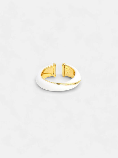 The Candy Finger Ring - Chalk White-SOHIRG6119