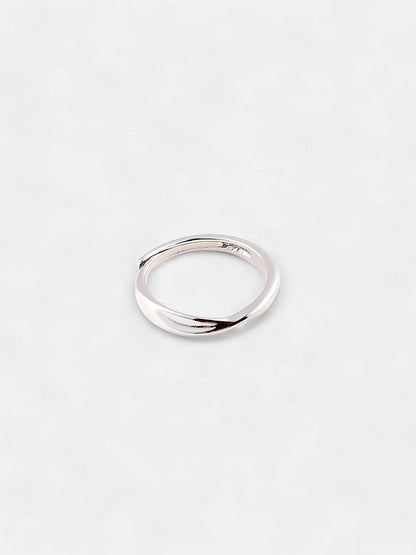 The Tourbillon Finger Ring - Metallic Silver-SOHIRG6218