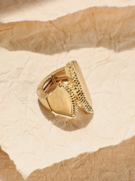 Gold-Plated Finger Ring
