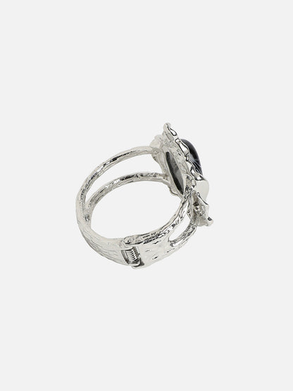 Silver-Plated Kada Bracelet