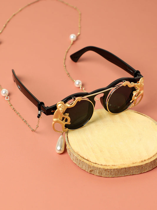 HAUTE SAUCE by Campus Sutra Round Lens Sunglasses