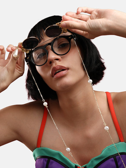 HAUTE SAUCE by Campus Sutra Round Lens Sunglasses