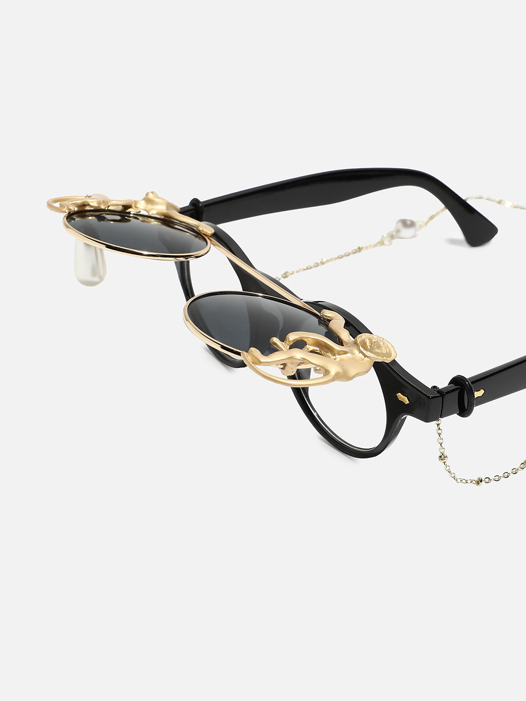 HAUTE SAUCE by Campus Sutra Round Lens Sunglasses