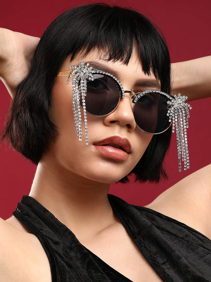 HAUTE SAUCE by Campus Sutra Round Lens Sunglasses