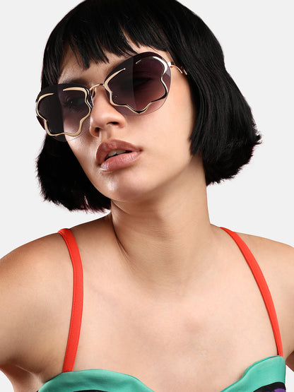 HAUTE SAUCE by Campus Sutra Cateye Sunglasses