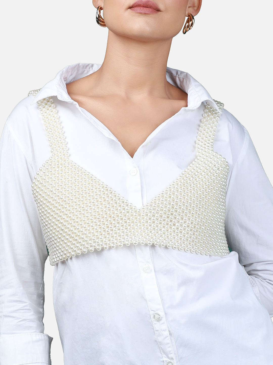 Stylish Pearl Serenade Bralette