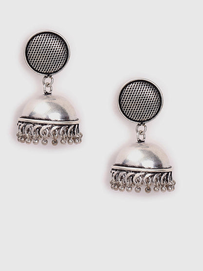 Ethnic Oxidised Thread Necklace Set