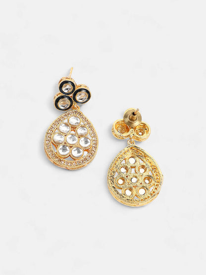 The Aya Jewellery Set - Navy Blue-SOHNCK1113