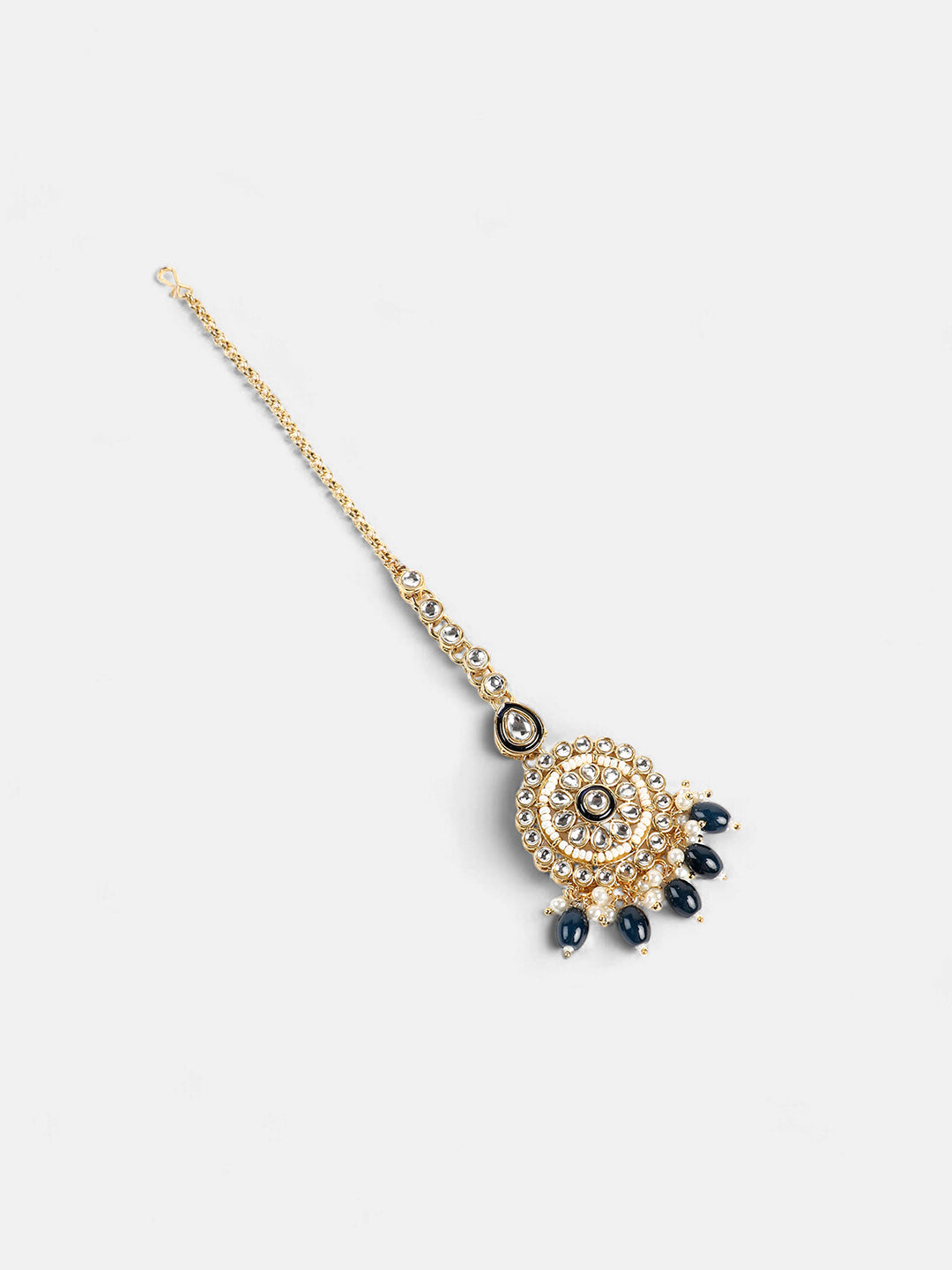 The Rayannah Jewellery Set - Emerald Green-SOHNCK1538