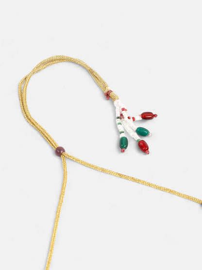 The Naila Jewellery Set - Magenta Pink-SOHNCK1543