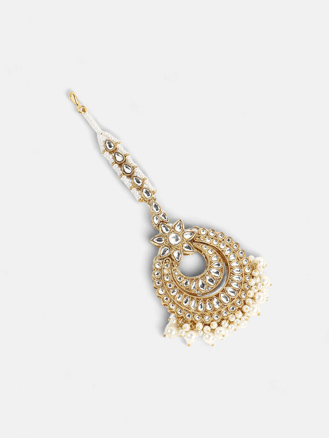 The Amira Jewellery Set - Crystal Silver-SOHNCK2074