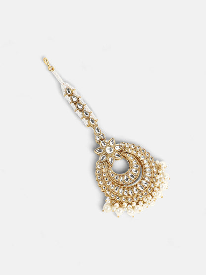 The Amira Jewellery Set - Crystal Silver-SOHNCK2074