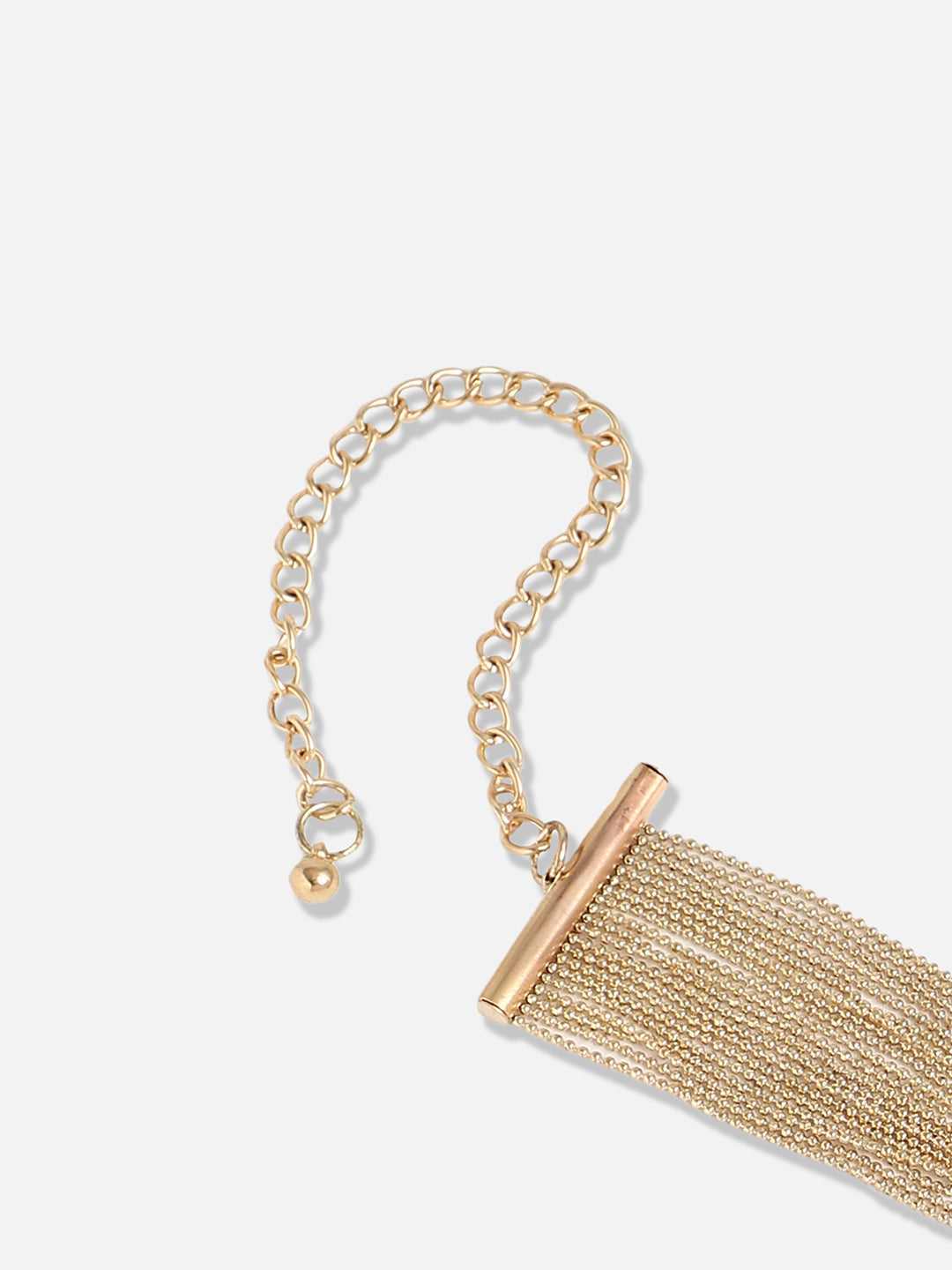 Gold Plated Designer Stone Party Necklace