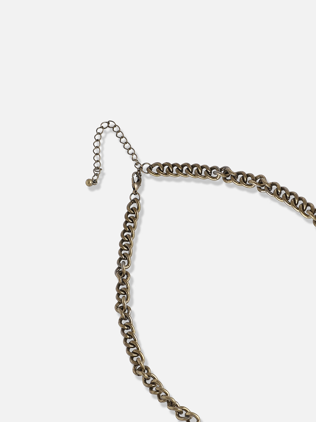 Gold Plated Designer Stone Party Necklace