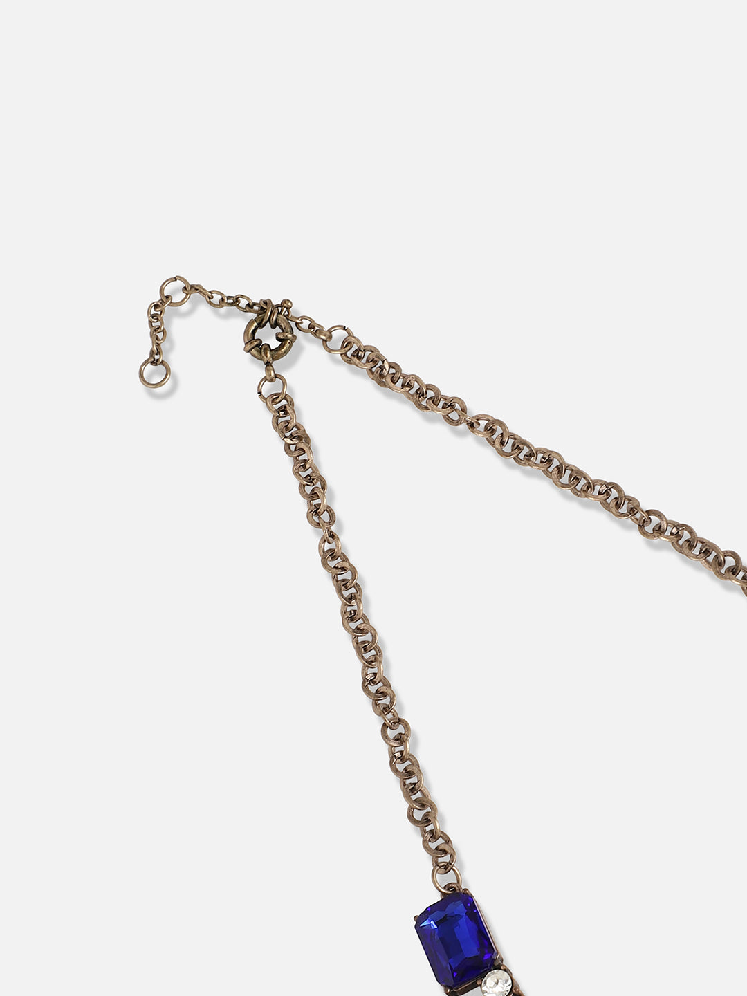 Gold Plated Designer Stone Party Necklace