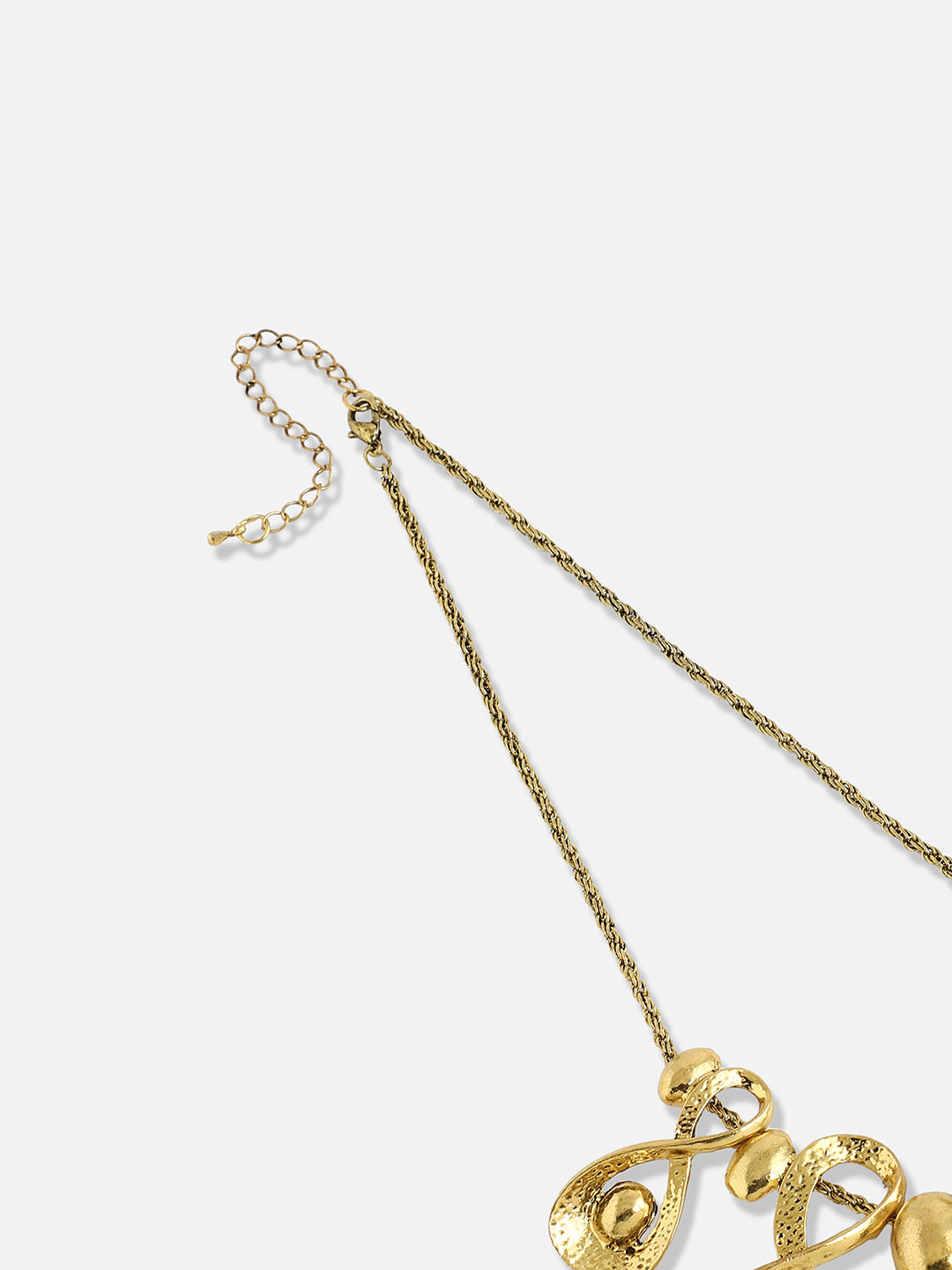 Gold Plated Designer Stone Party Necklace