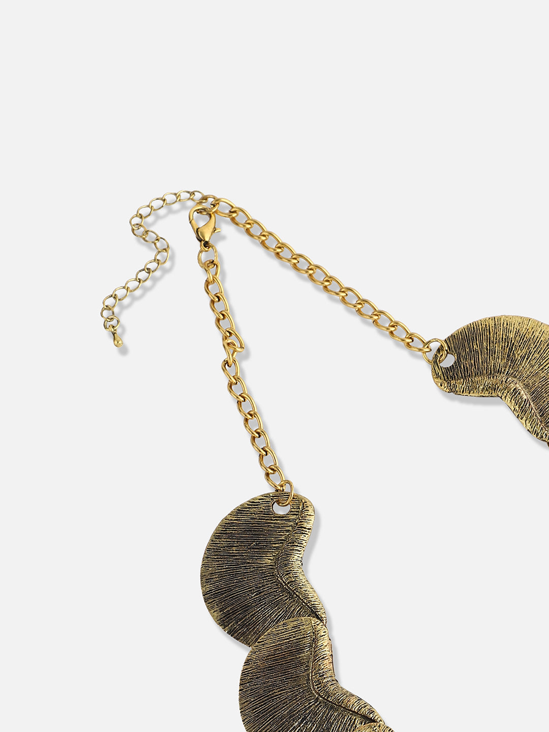 Gold Plated Designer Stone Party Necklace