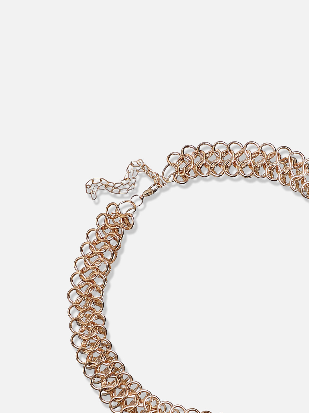 Gold Plated Designer Stone Party Necklace
