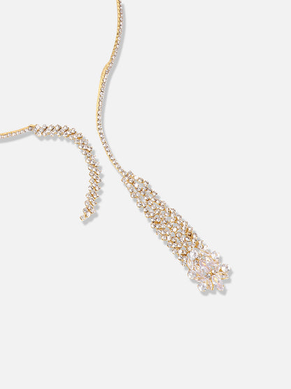 Silver Plated Designer Party Necklace