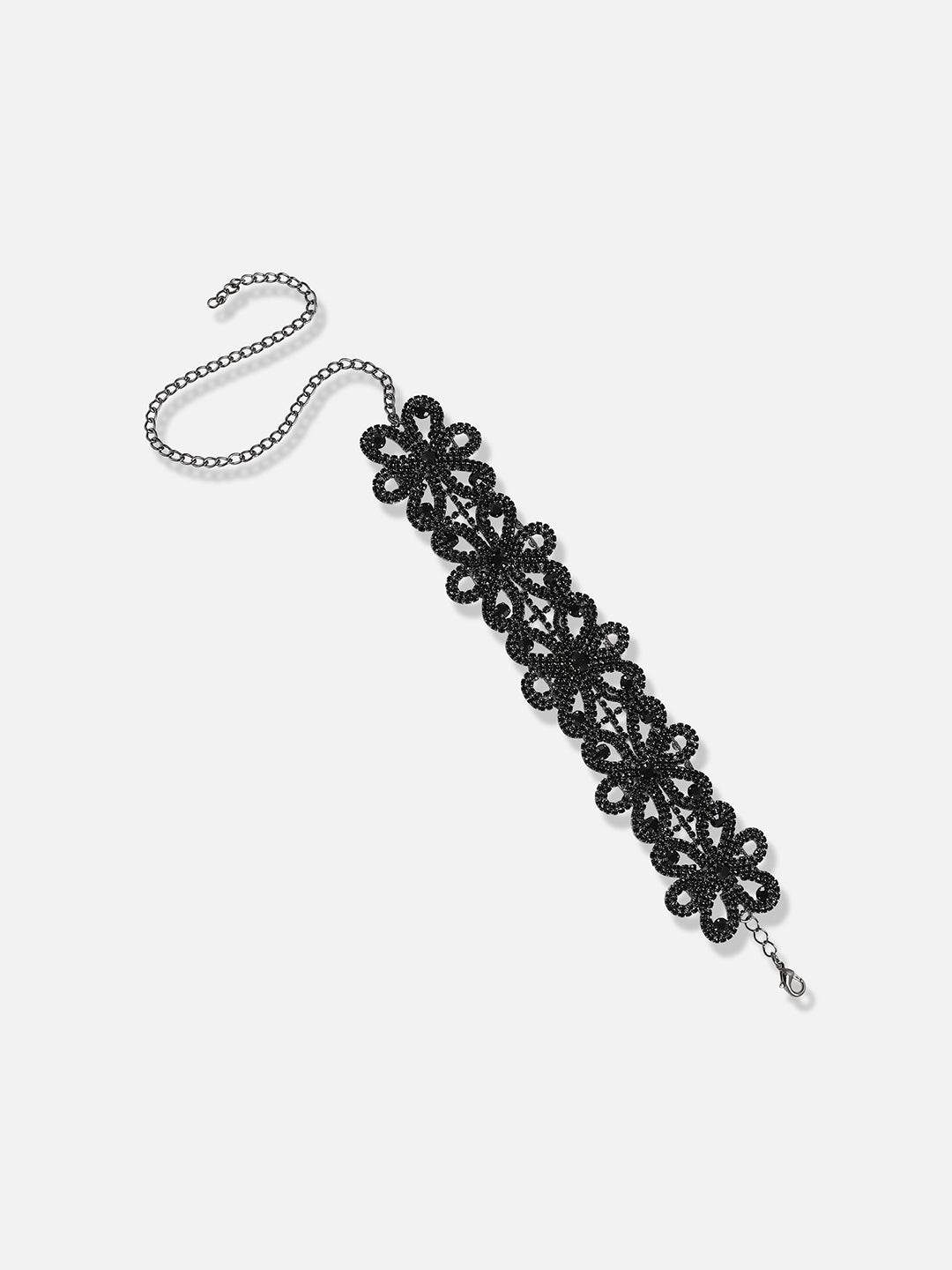 Silver Plated Designer Party Necklace