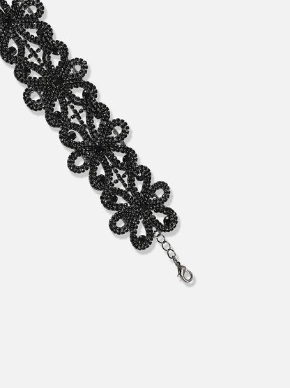 Silver Plated Designer Party Necklace