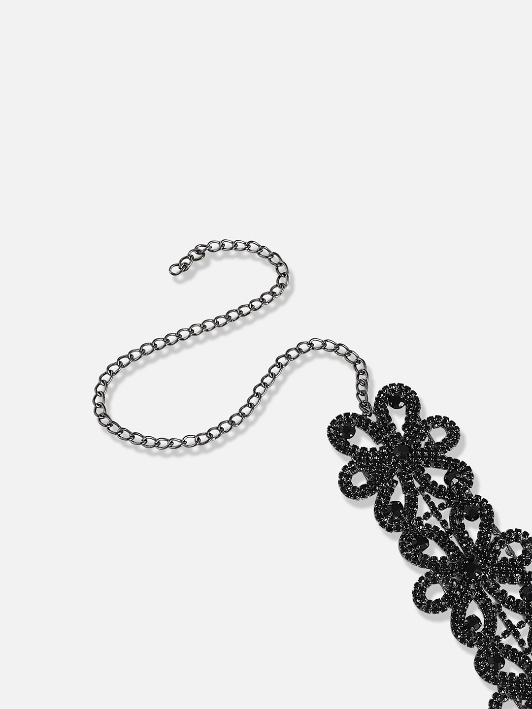 Silver Plated Designer Party Necklace
