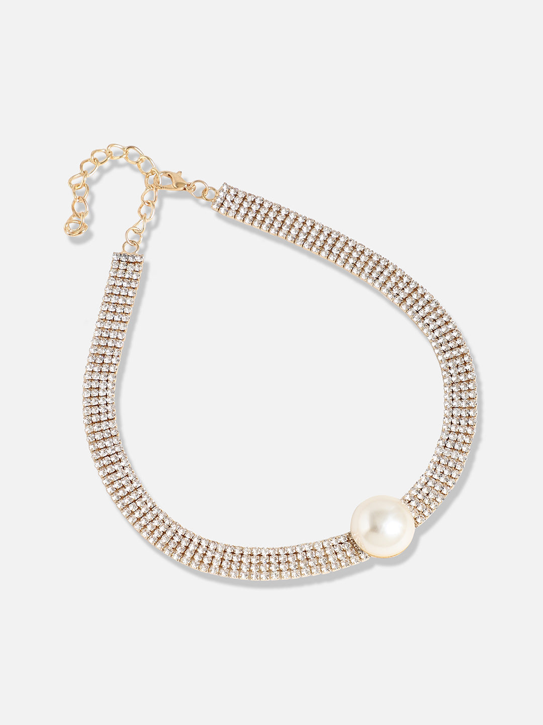 Gold Plated Designer Party Necklace