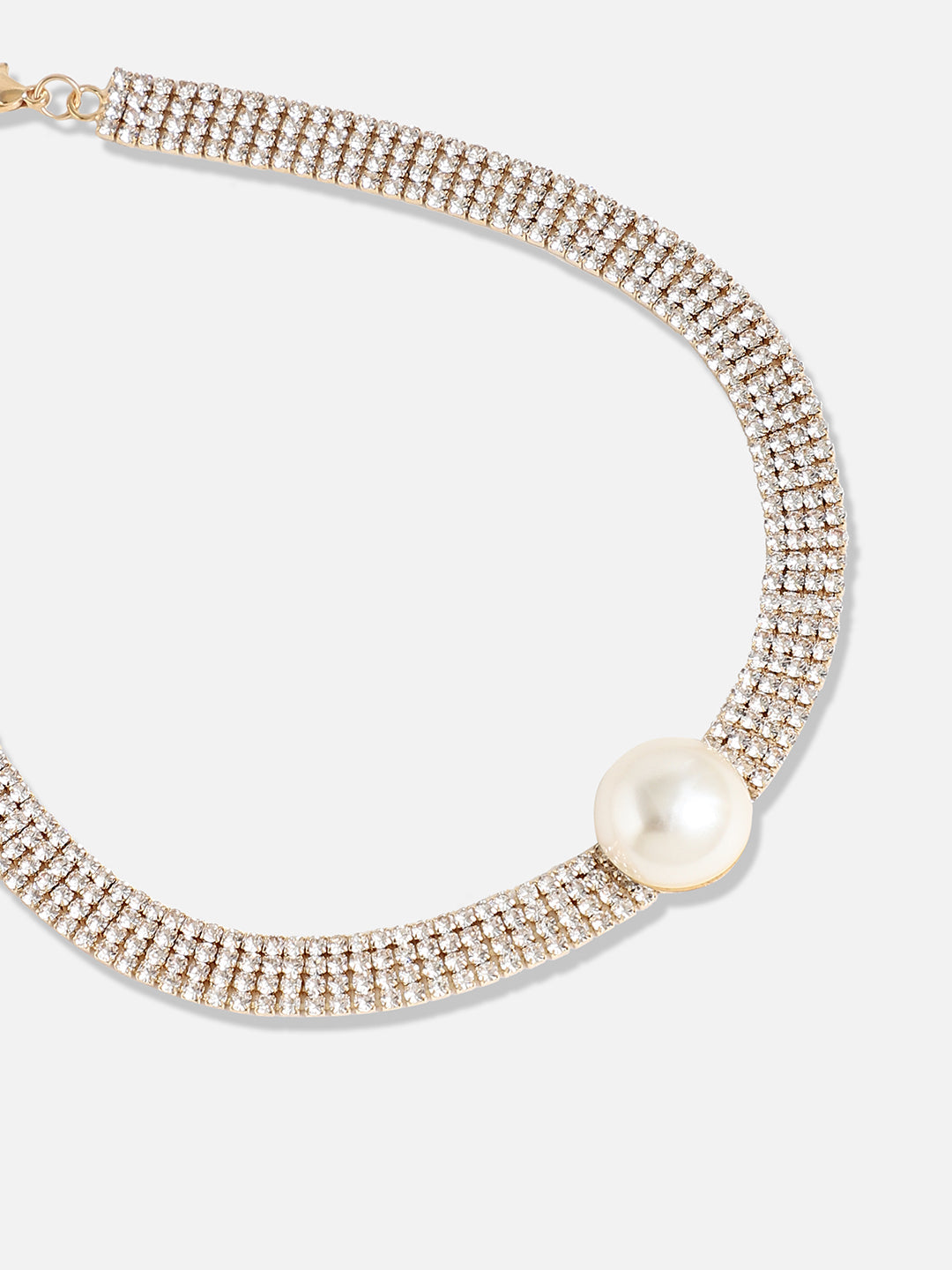 Gold Plated Designer Party Necklace