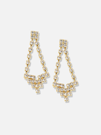 Silver Plated Designer Party Necklace and Earring Set