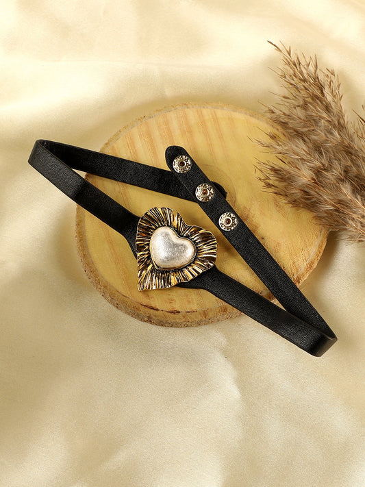 Gold-Plated Stone-Studded Necklace