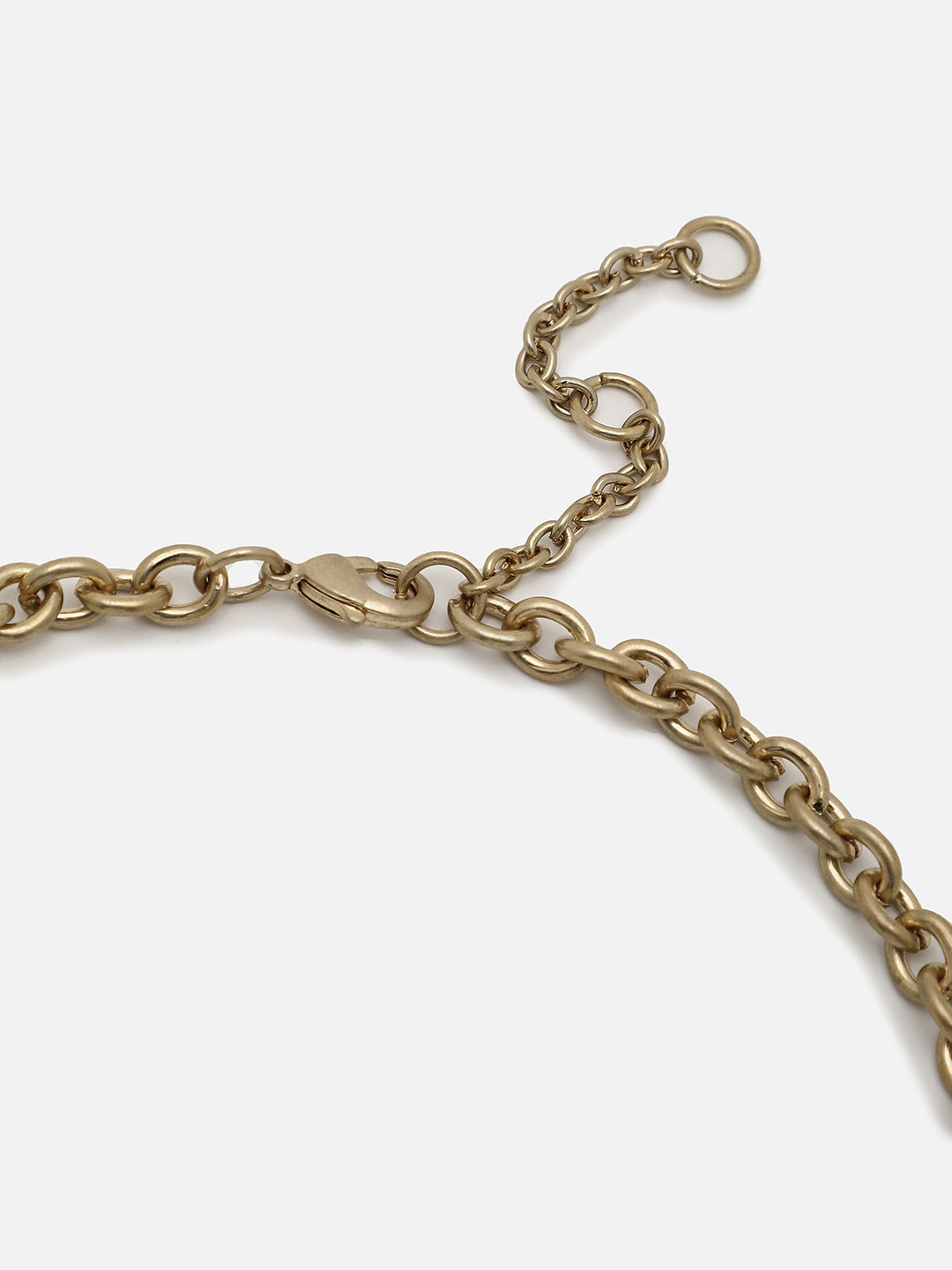 Gold Plated Designer Stone Necklace