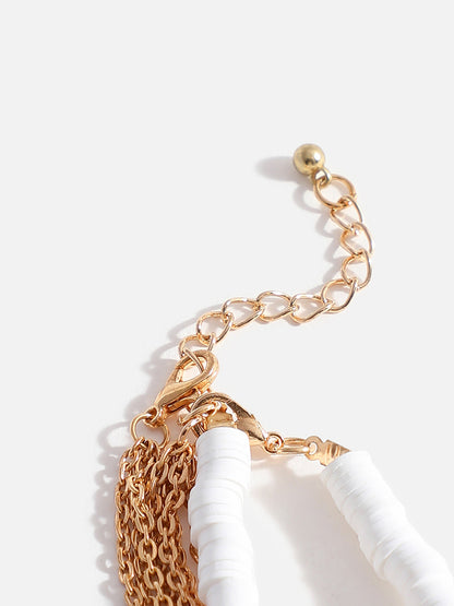 MULTI LAYERED GOLD PLATED NECKLACE