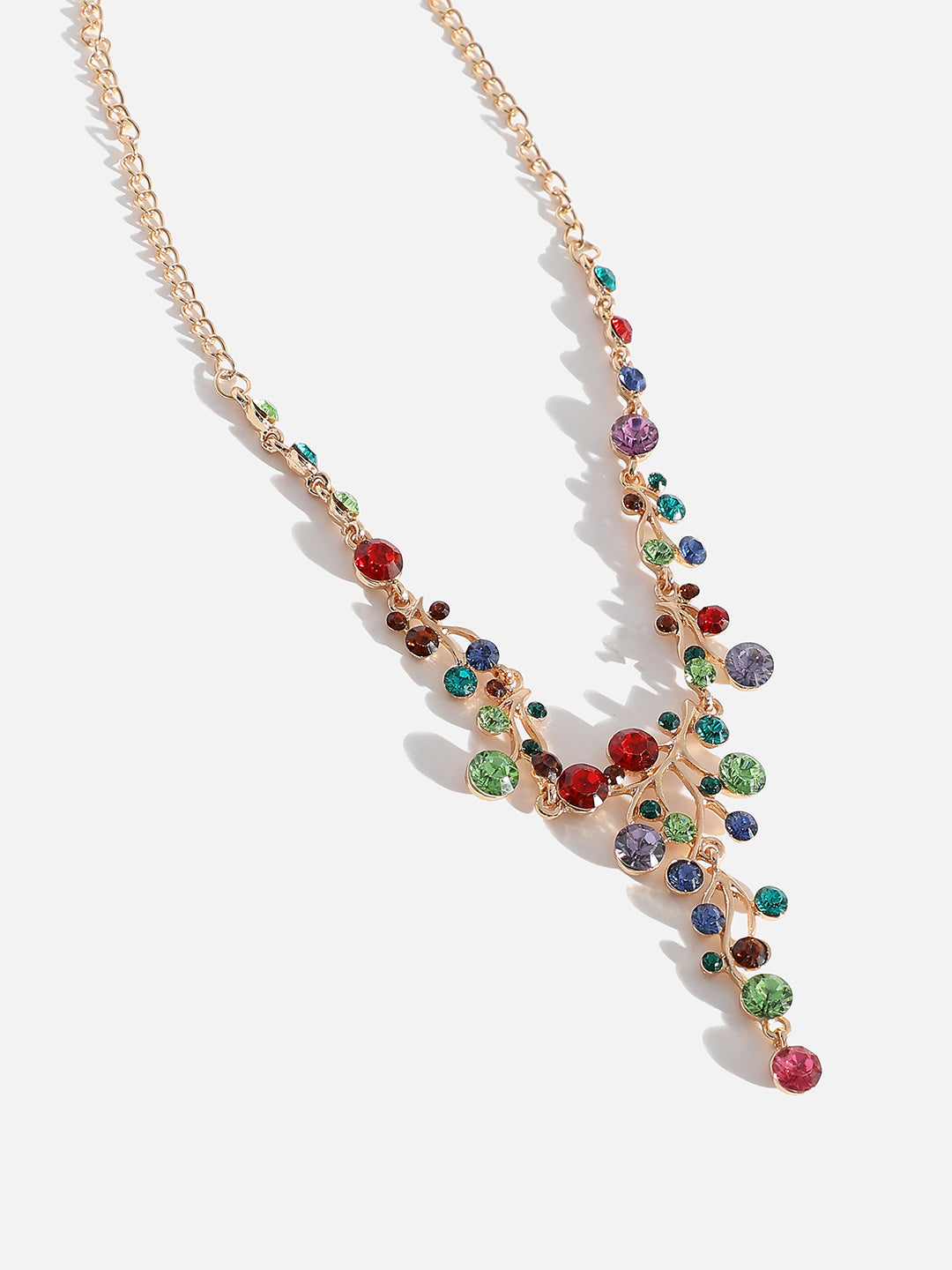 MULTI COLOUR STONES DESIGNER NECKLACE