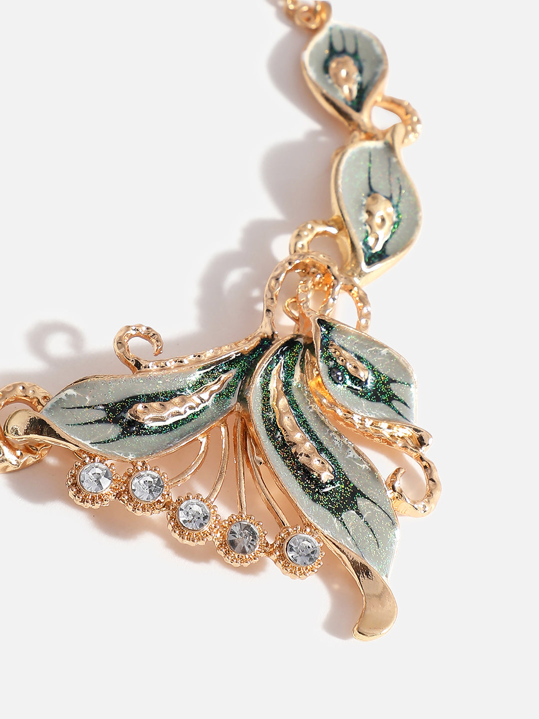 GOLD PLATED DESIGNER JEWELLERY SET