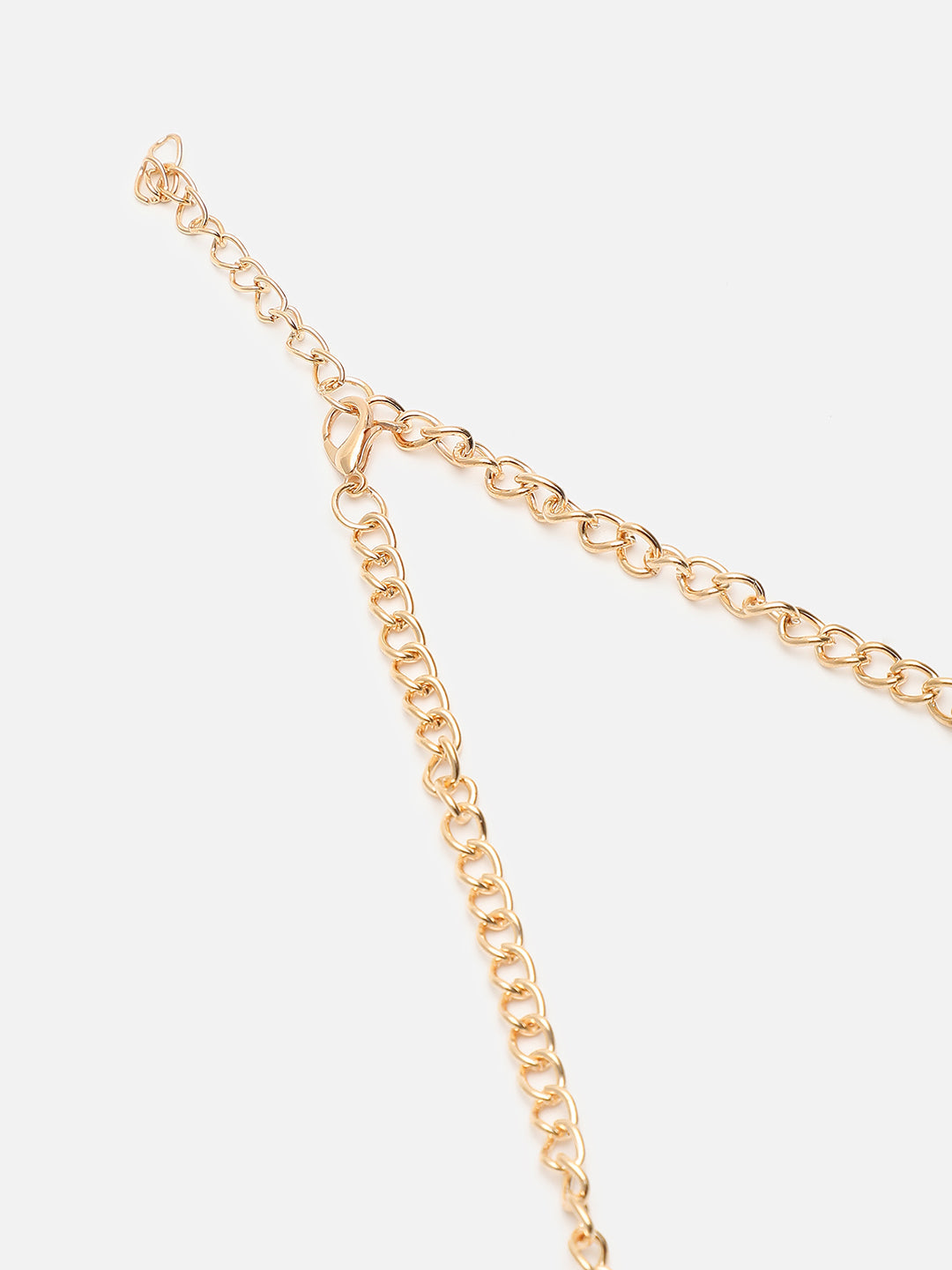 GOLD PLATED RHINESTONES JEWELLERY SET