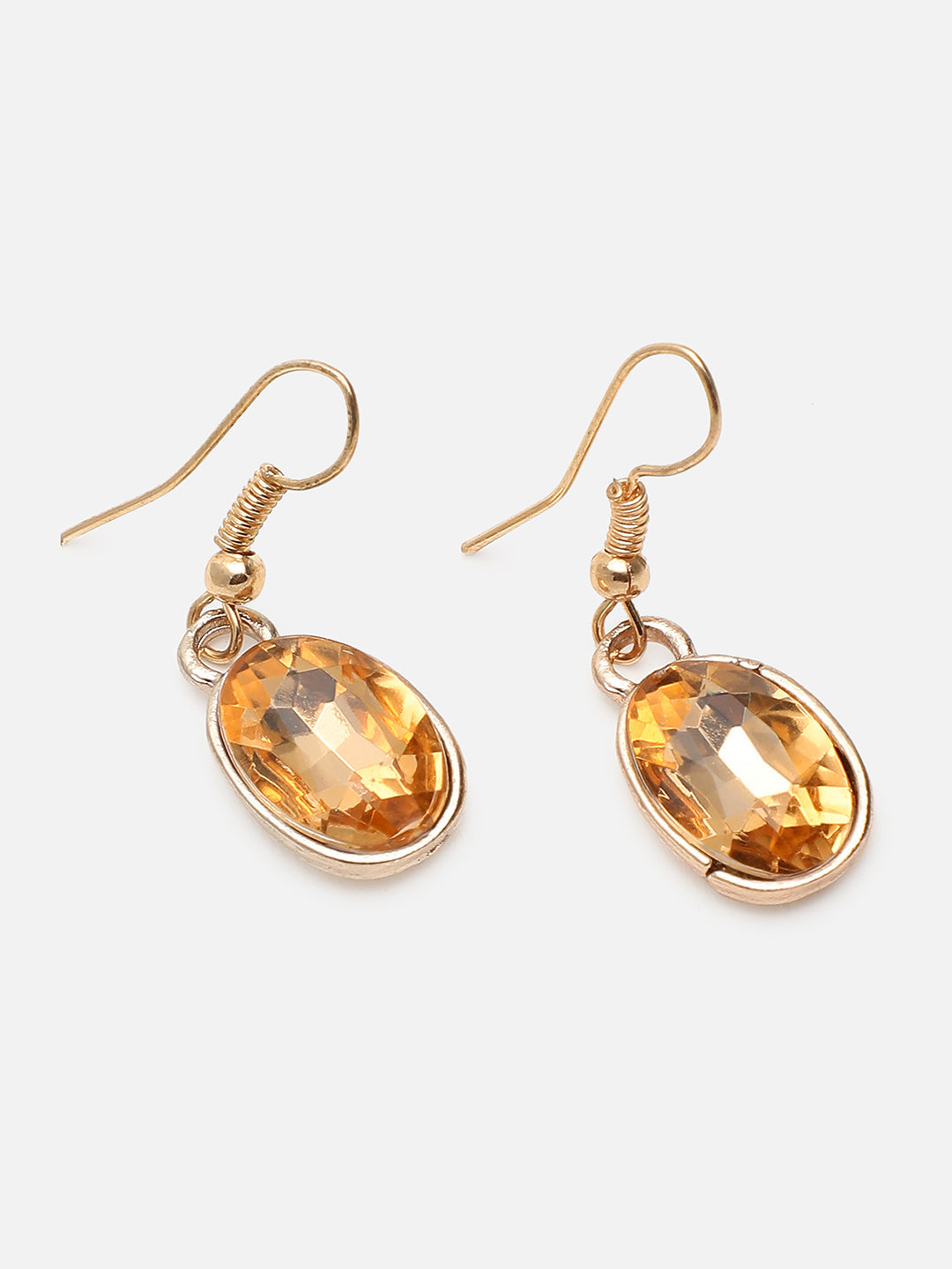 GOLD PLATED RHINESTONES JEWELLERY SET