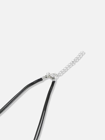 Silver-Plated Minimal Necklace