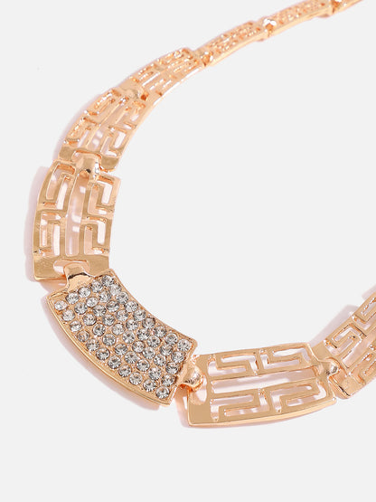 GOLD PLATED DESIGNER JEWELLERY SET
