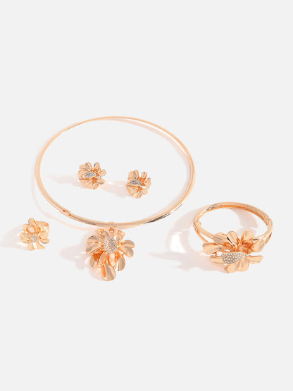 GOLD PLATED DESIGNER JEWELLERY SET