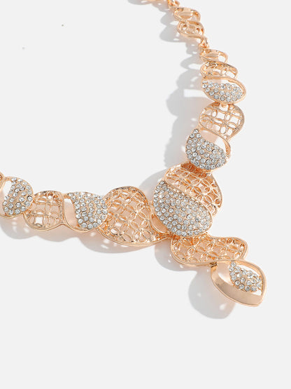 GOLD PLATED DESIGNER JEWELLERY SET