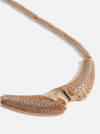 GOLD PLATED DESIGNER JEWELLERY SET