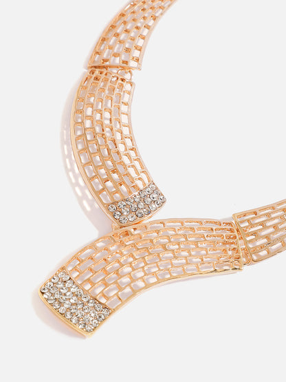 GOLD PLATED DESIGNER JEWELLERY SET