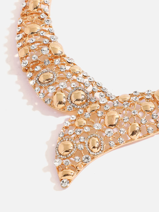 GOLD PLATED DESIGNER JEWELLERY SET