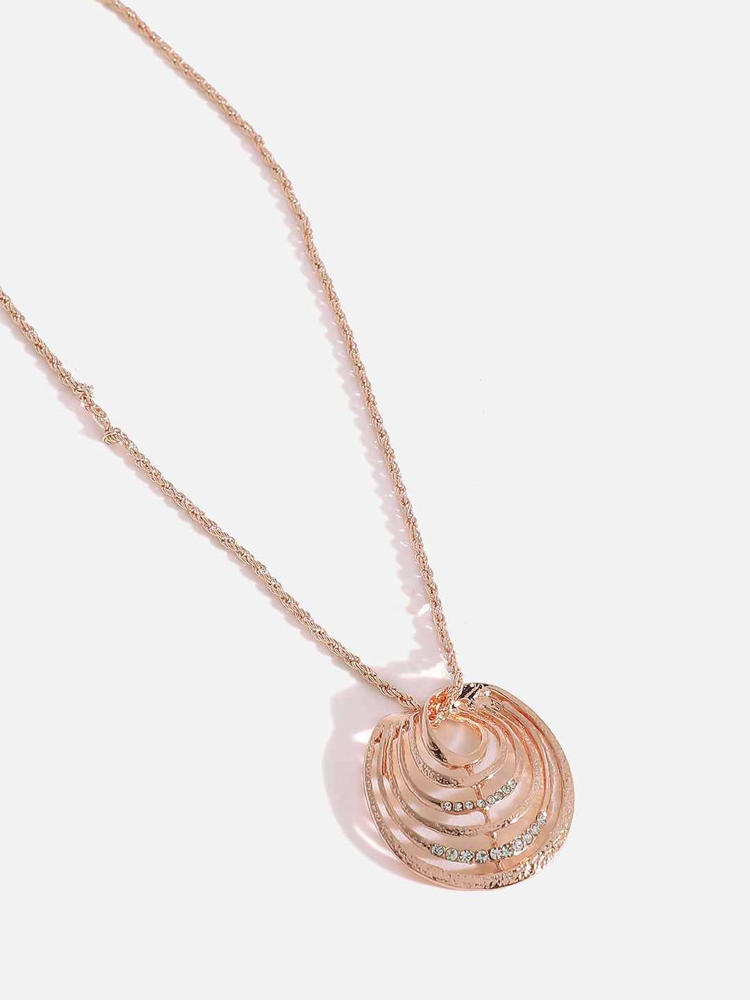 ROSE GOLD PLATED DESIGNER JEWELLERY SET