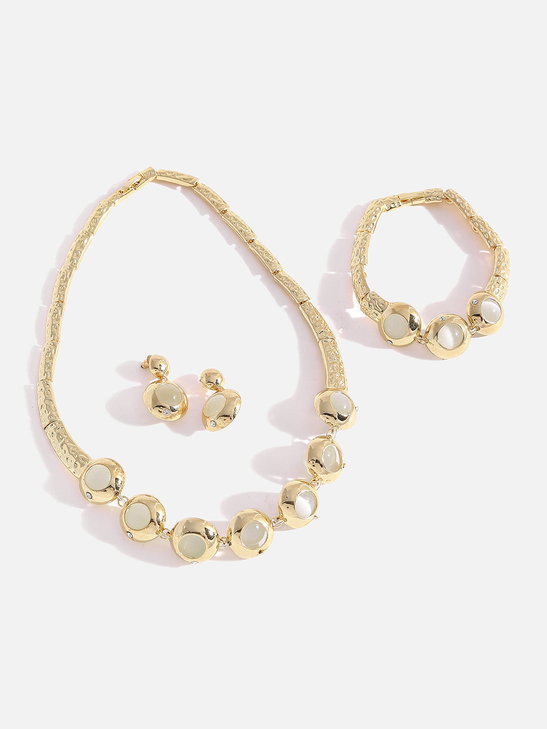 GOLD PLATED DESIGNER JEWELLERY SET