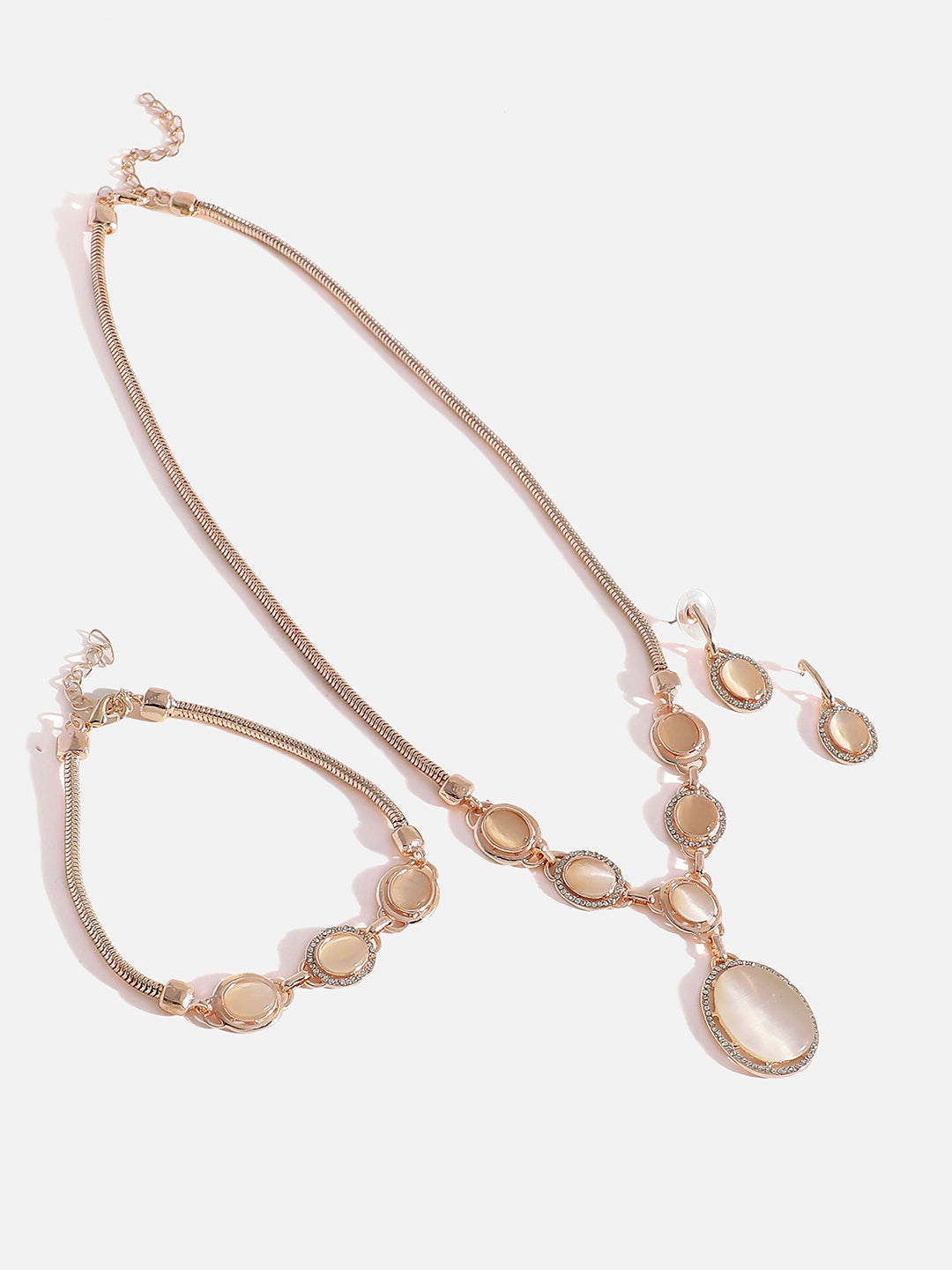 GOLD PLATED DESIGNER JEWELLERY SET