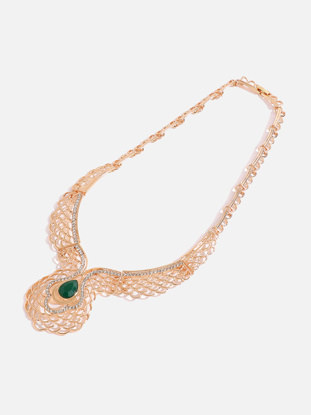 GOLD PLATED DESIGNER JEWELLERY SET